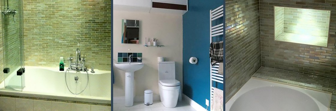 Bathrooms, Tiling, Shower Room by Daniel Shore Building Contractor, Norwich
